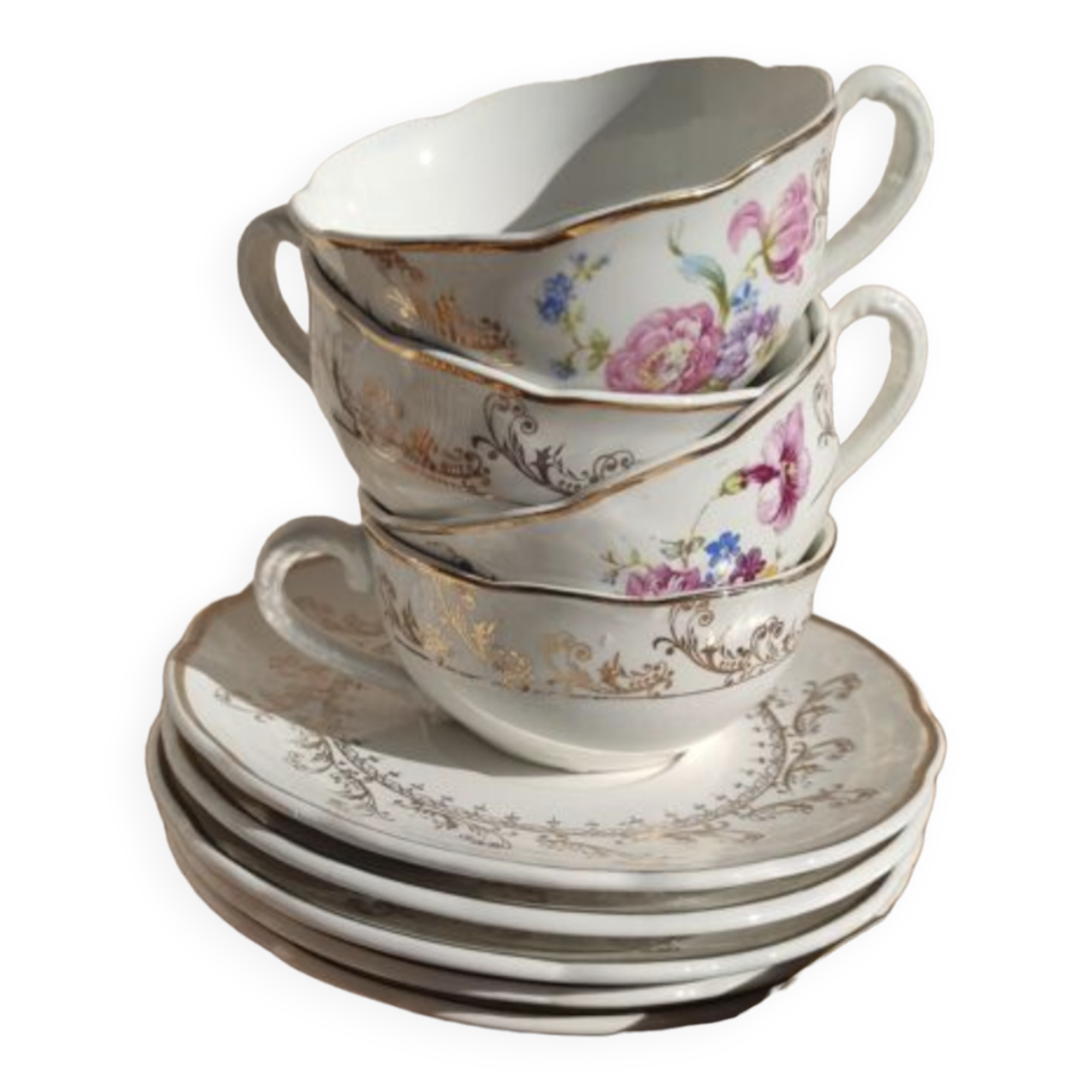 Coffee or tea service digoin sarreguemines