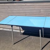 Vintage formica blue table