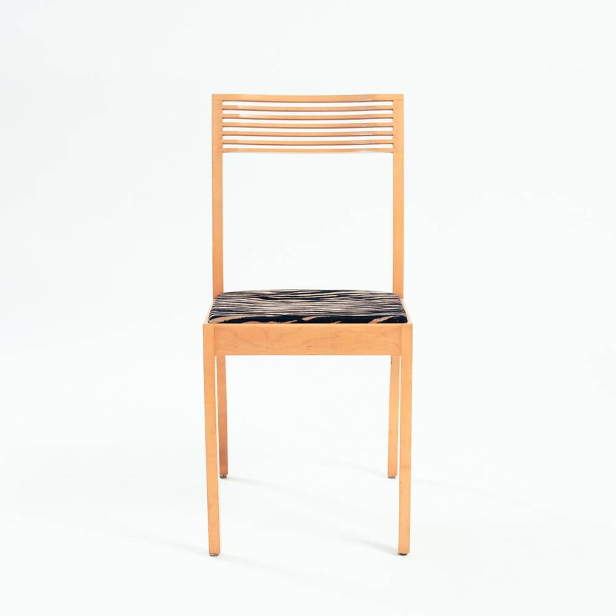 Chaises sculpturales en hêtre de design hollandais par Castelijn, années 1980