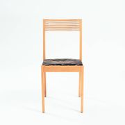 Chaises sculpturales en hêtre de design hollandais par Castelijn, années 1980