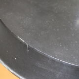 Fase black desk lamp from the 50s with reflector