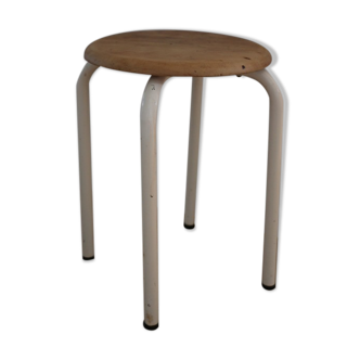 Tabouret mullca blanc