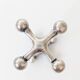 Set of 6 WMF Silver-Plated Knife Rests, Jack Style, Vintage 1970s