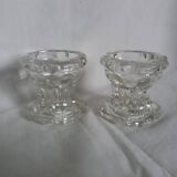 Reims glass candle holder