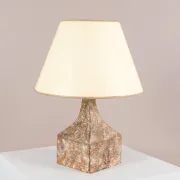 Vintage sculptural ceramic lamp, France, Mid-century, around 1960