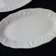 Set of 2 white porcelain raviers Ph Deshoulières California model