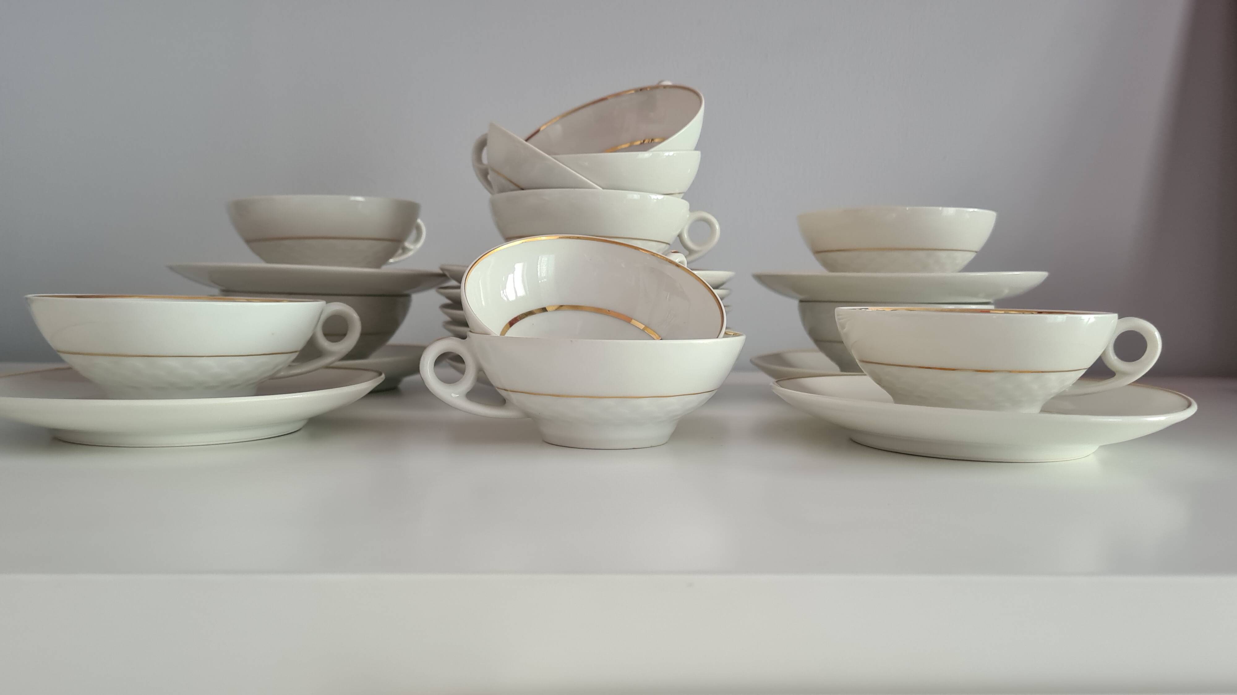 1950s Limoges porcelain coffee service