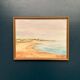 Original Swedish Oil on Canvas - "Côte" by Svan Öberg - Signed - Vintage and Framed - 49 x 38 cm (19.3" x 15")