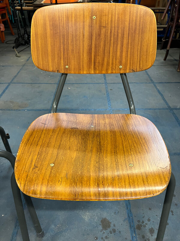 Paire de chaises Kho Liang Ie, édition Car Katwijk