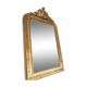 Miroir ancien fin XIXeme à fronton - 123x76cm