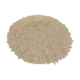 Tapis rond fourrure grise 70cm