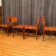 A set of four chairs, Denmark, 1960s