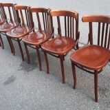Set of 6 bistro chairs