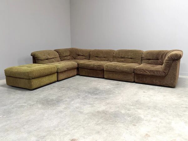 Vintage modular elements sofa, 1970s