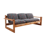 Vintage italian design 3 seater sofa 1970s