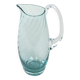 Glass jug, Italian design, 1970s, made in Italy