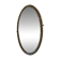 Antique oval gold mirror with floral decoration – 105 × 70 cm Elegant mirror