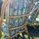 Paire de fauteuils en rotin "Audoux-Minnet" 1960