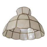 Vintage mother-of-pearl pendant light