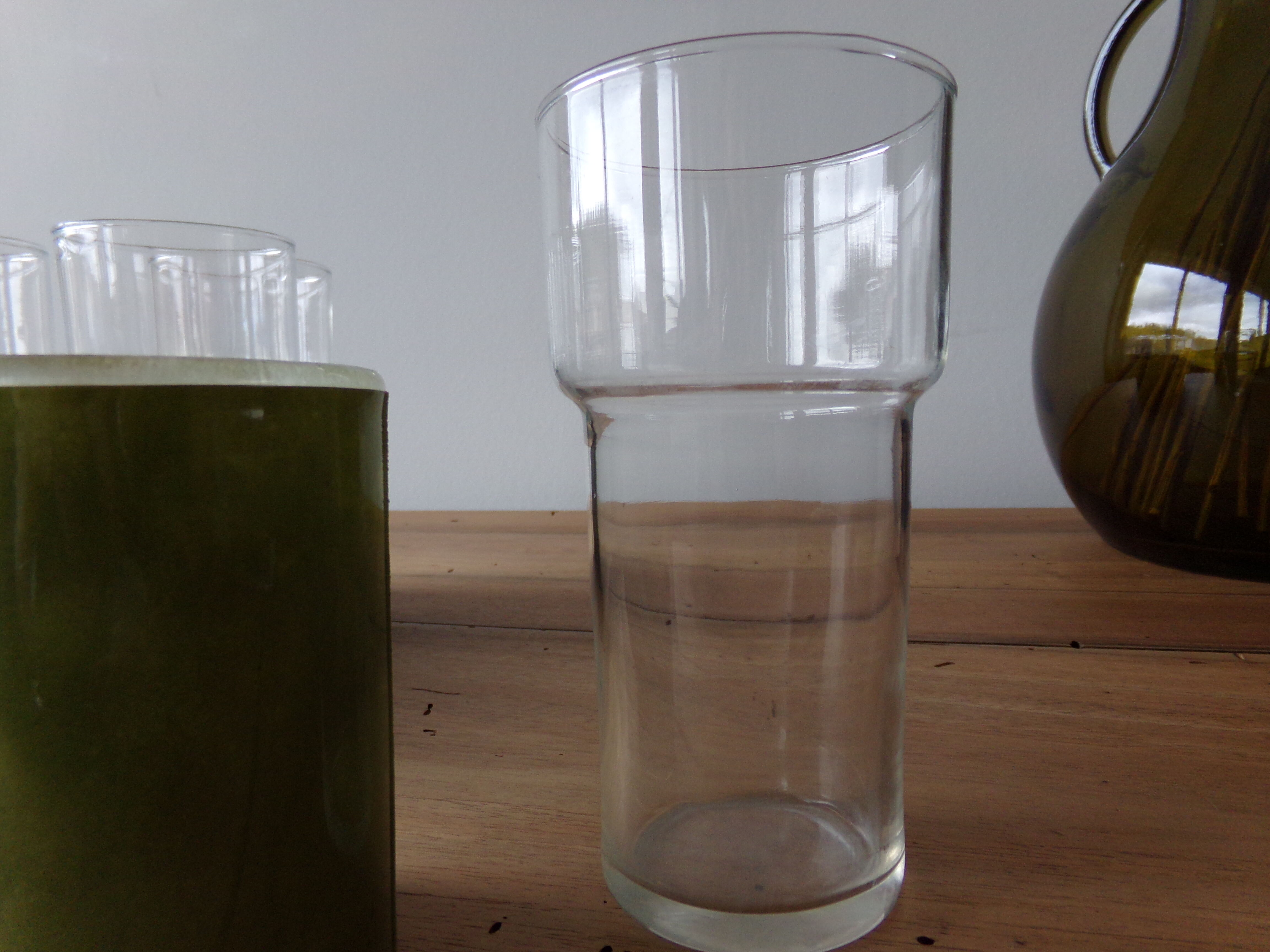 5 vintage glasses by Henry & Miller Industries N.Y.C.