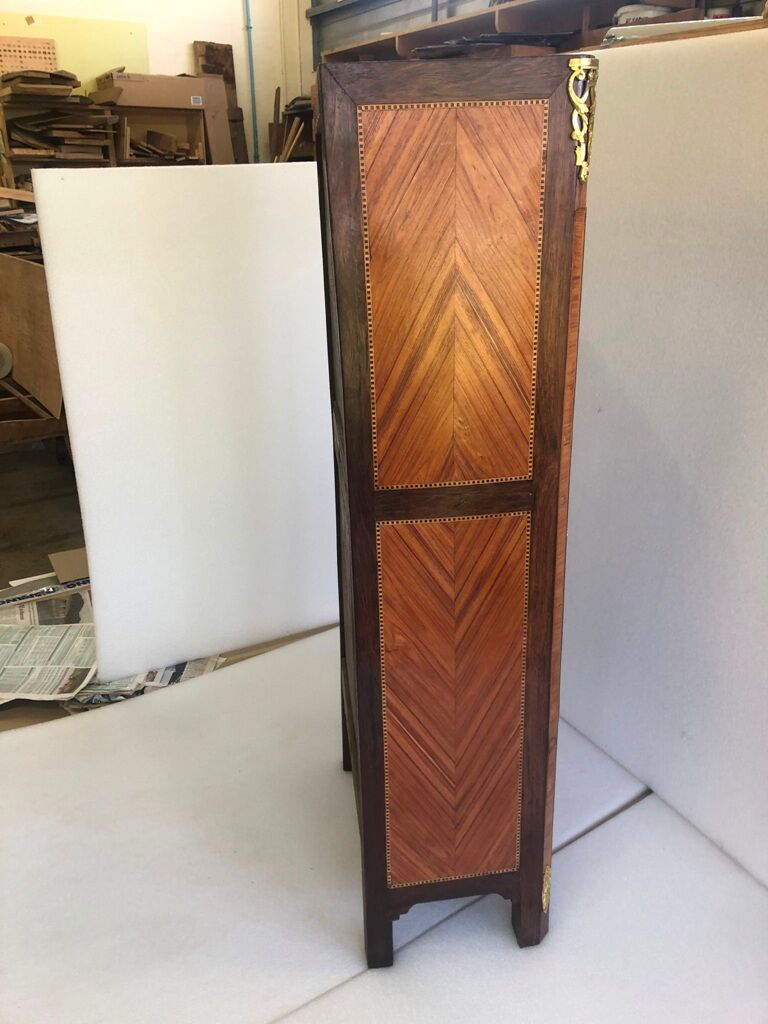 Window era louis xvi xviii stamped