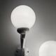 Cast iron and opaline wall lights from the 70s