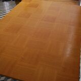 Scandinavian style wooden dining table