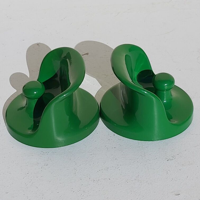 2 vintage patères Kartell Olaf von Bohr