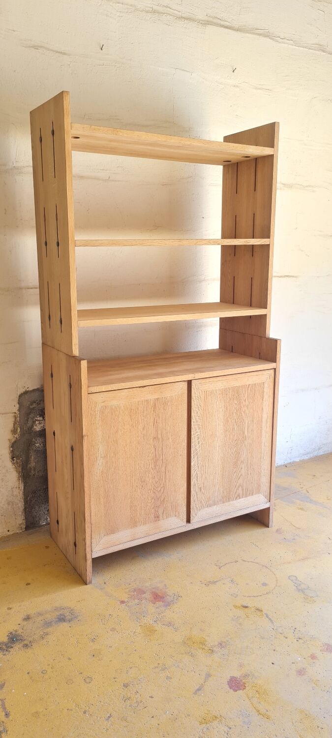 Rough oak sideboard
