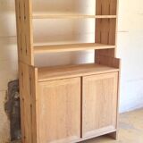 Rough oak sideboard