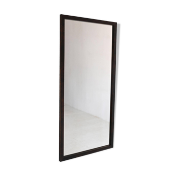 Scandinavian mirror with wooden frame