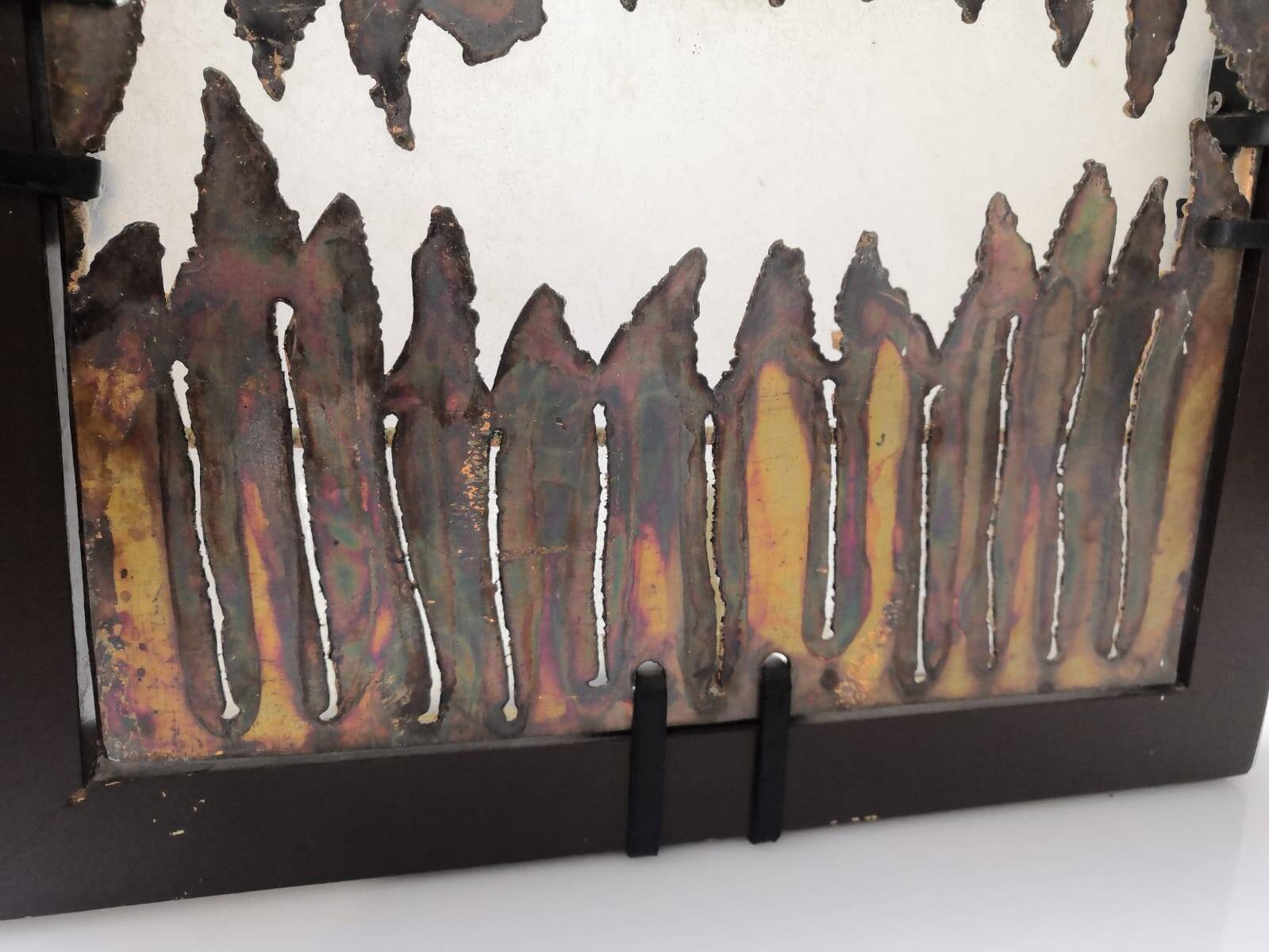 Paire d'appliques murales brutalistes de Ravi Sing pour Lightworks, années 1980