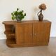 Meuble bas enfilade vintage art déco bois massif