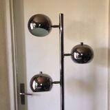 Floor lamp chrome balls "Bullit"