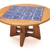 Dining table by Guillerme and Chambron