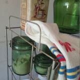 Display shelf of vintage trade