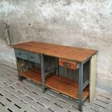 Antique shop counter