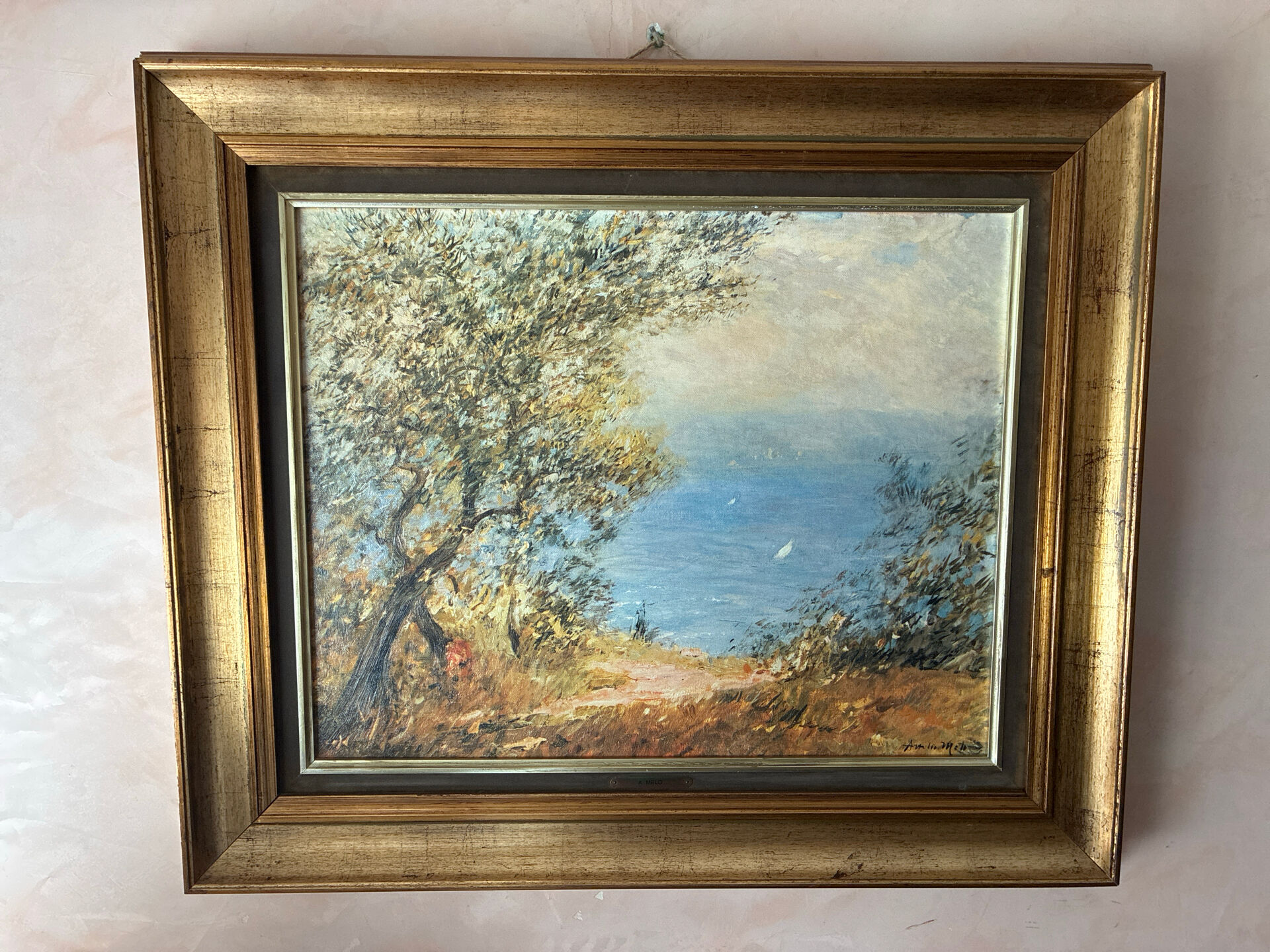 Tableau paysage de Attilio Melo