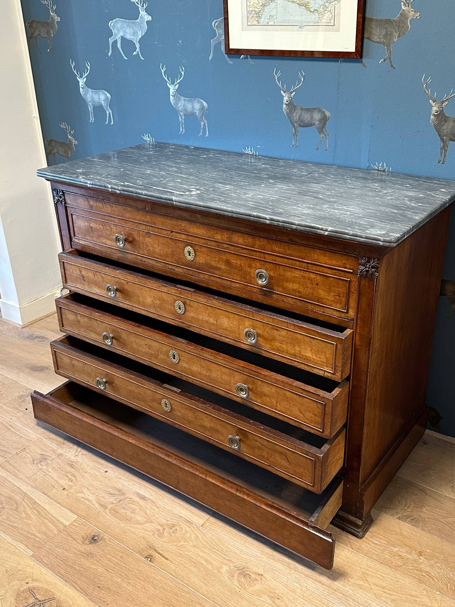 French Commode with secretaire