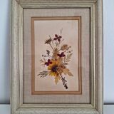 Frame dried flowers