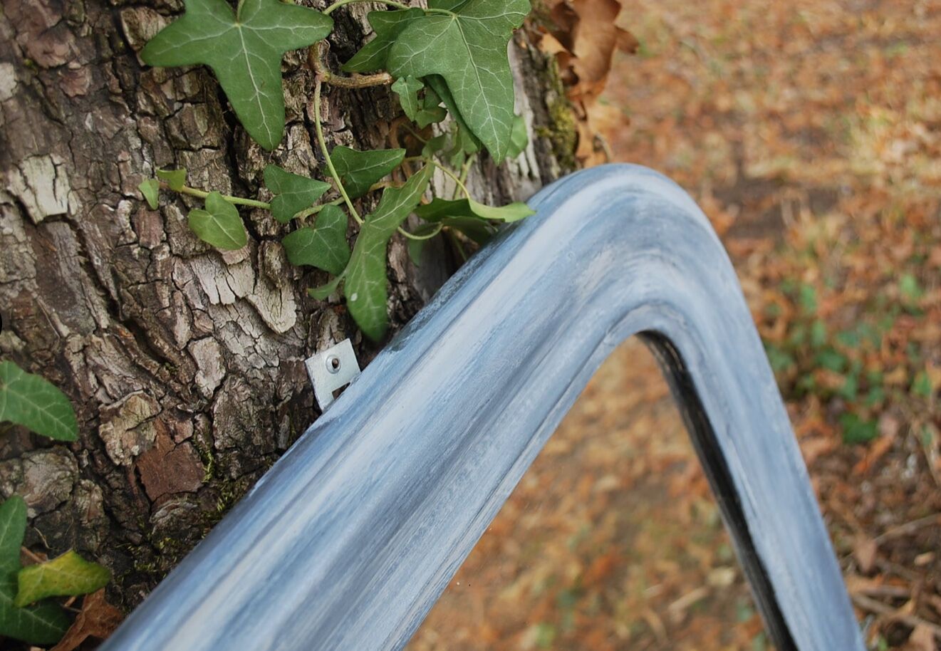 Old patinated mirror - 71x53cm