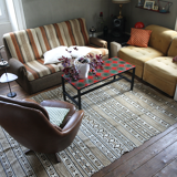 Ethnic carpets in wool 256 x 174cm