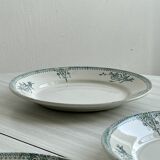 3 St Amand iron earth plates.