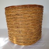 Cache pot en rotin