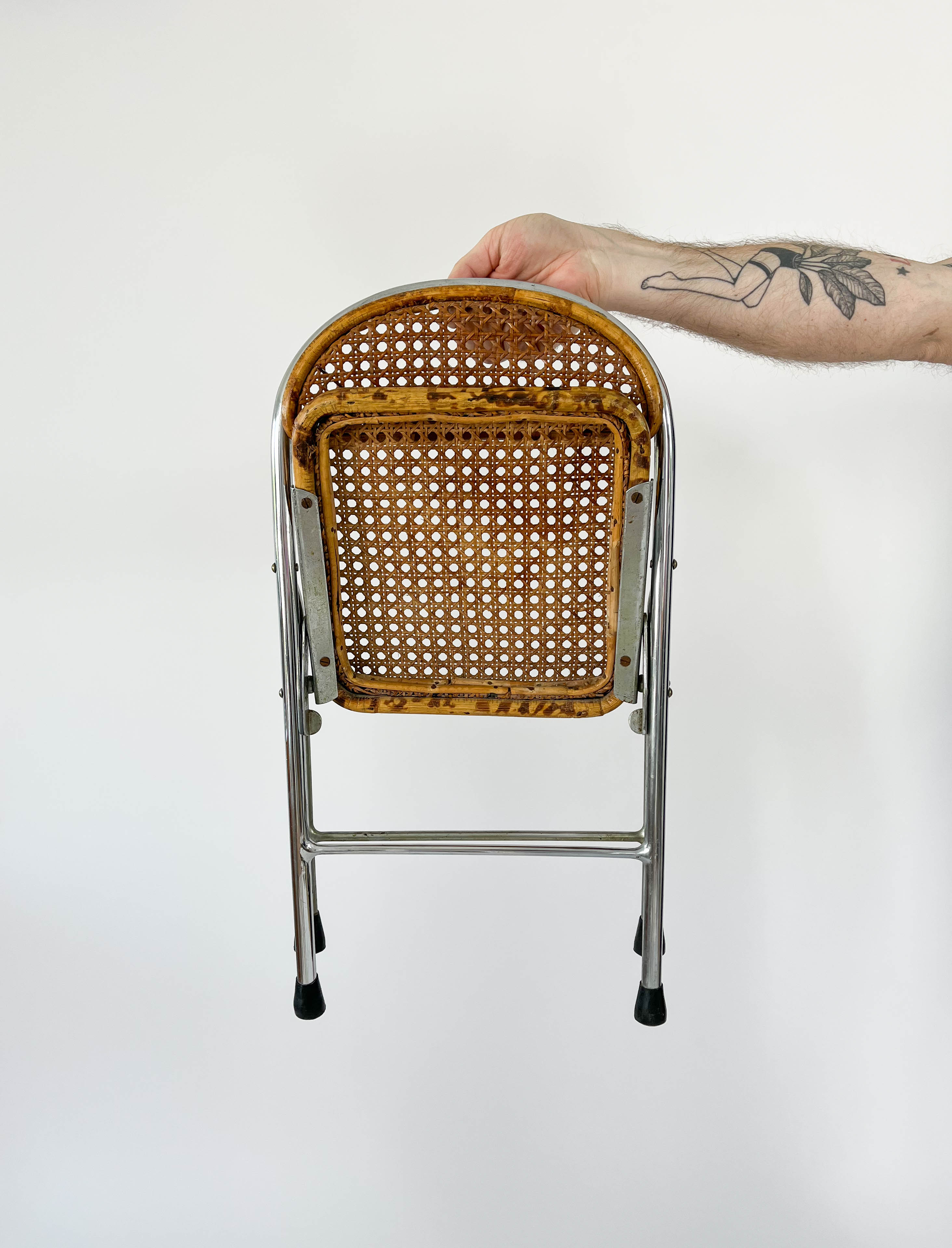 Foldable chair for children 1970s