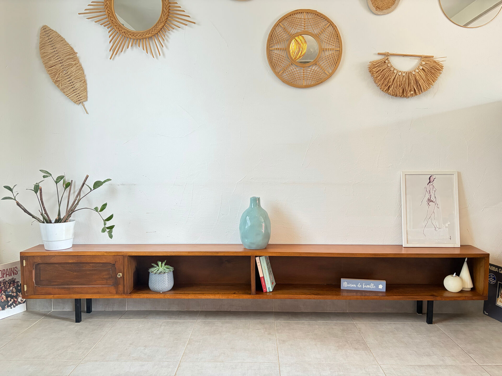 Vintage low enfilade (shallow)