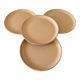 Sarreguemines stoneware dessert plates