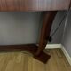 Art Deco console in rosewood