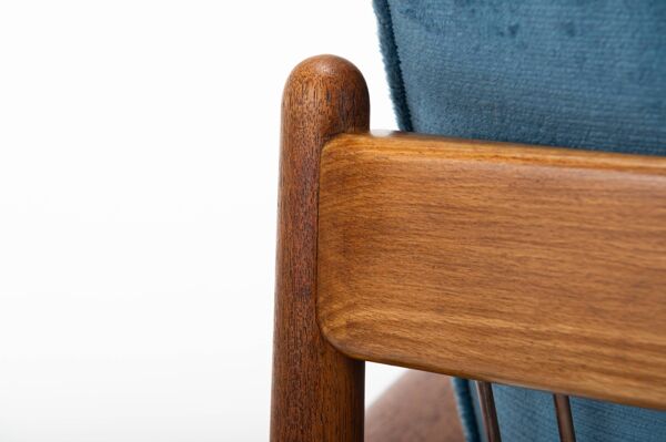 Paire de fauteuils par Grete Jalk pour France & Daverkosen, Danemark 1962