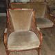 Rattan cane sofa and armchair circa 1970